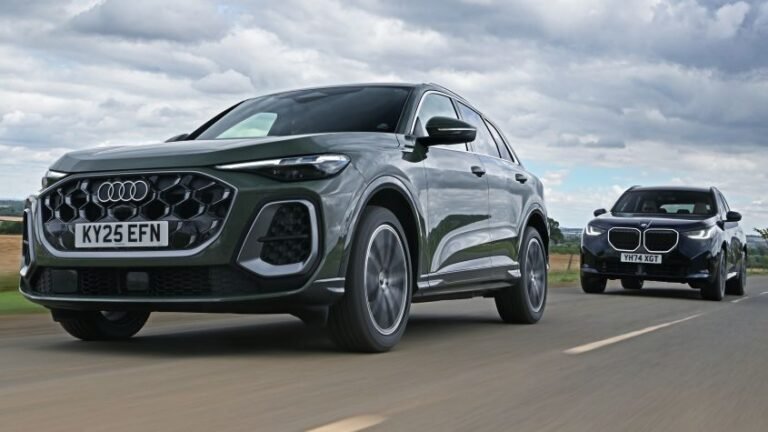 Audi Q5 vs BMW X3 twin test - pictures