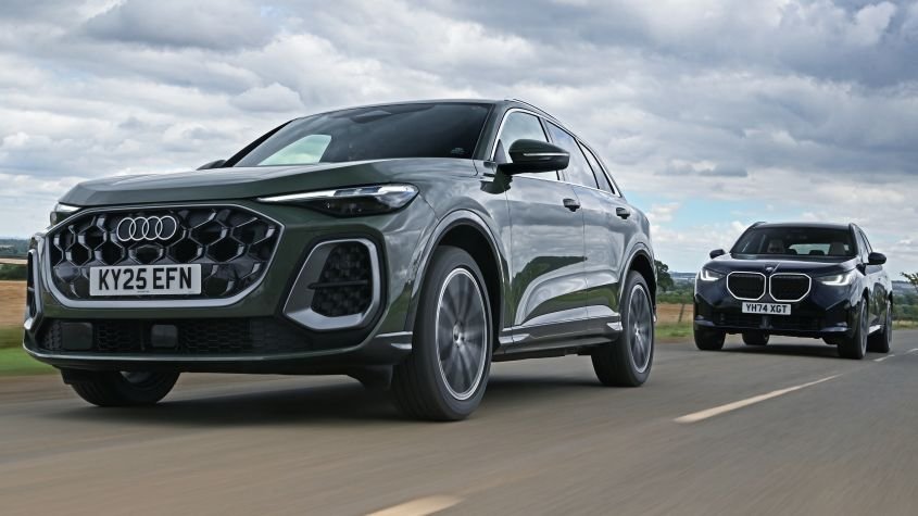 Audi Q5 vs BMW X3 twin test - pictures