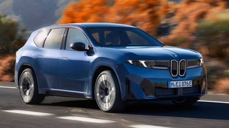 New BMW iX3 revealed 2025 - pictures