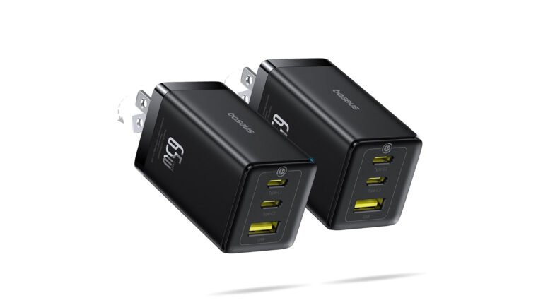 Grab two Baseus 65W charger blocks for only $30