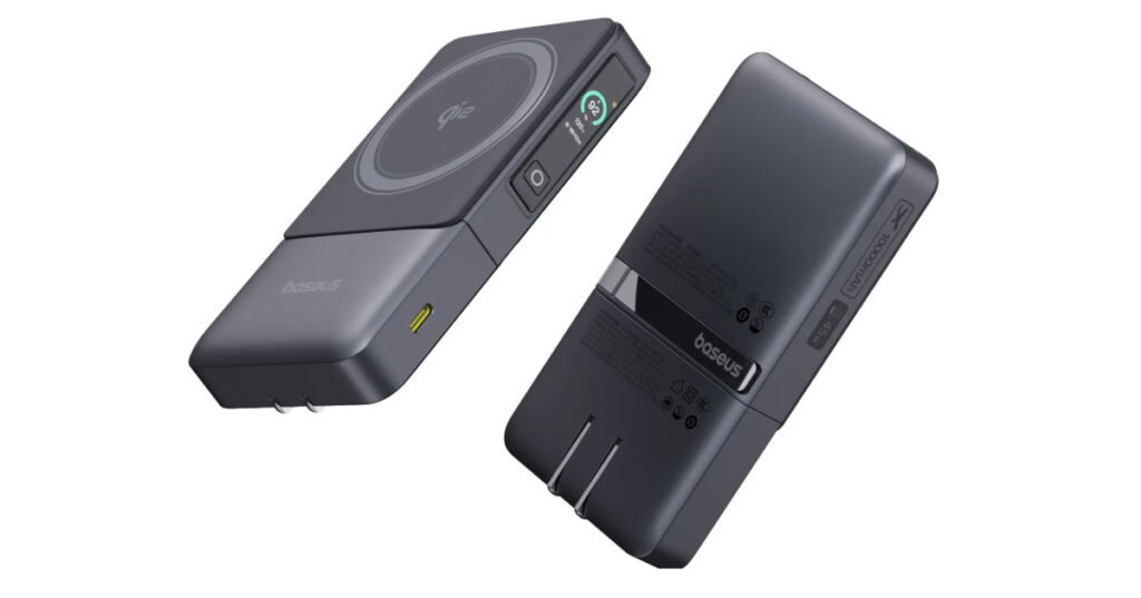 This Baseus Accessory Works Both as an AC Adapter and a MagSafe Power Bank