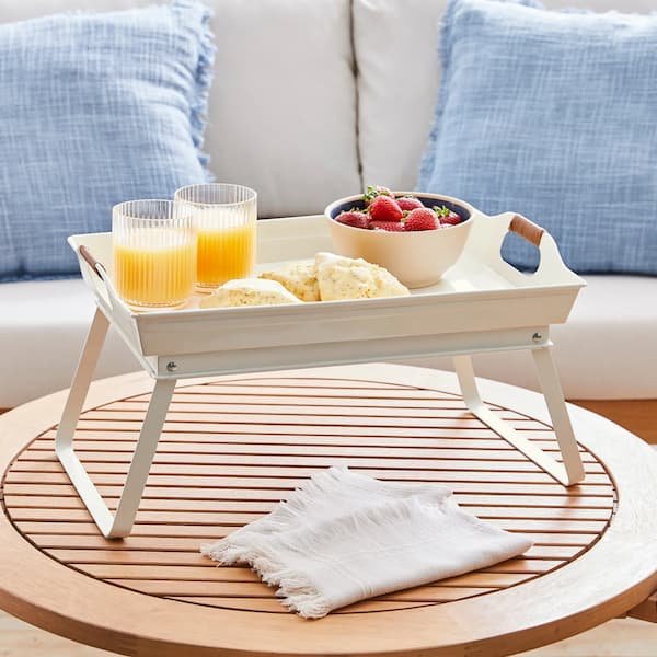 Better Homes & Gardens White Galvanized Steel Bed Serving Tray only $9 (Reg. $23!)