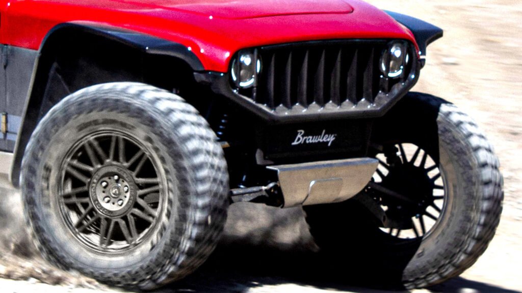 This Electric Off-Roader Is Like A Jeep, Only From The Future