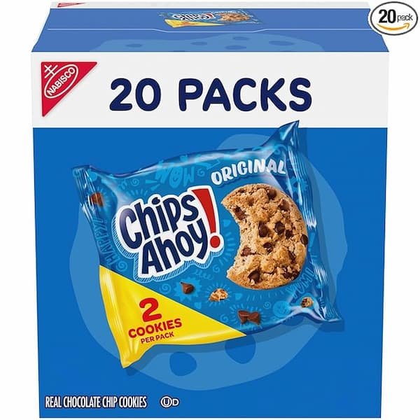 Chips Ahoy! Original Chocolate Chip Cookies, 20 Snack Packs only $4.42 shipped!