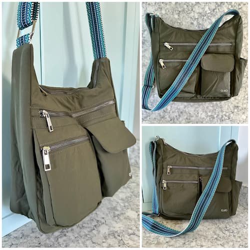 CLUCI Waterproof Nylon Crossbody Bag only $16.90!