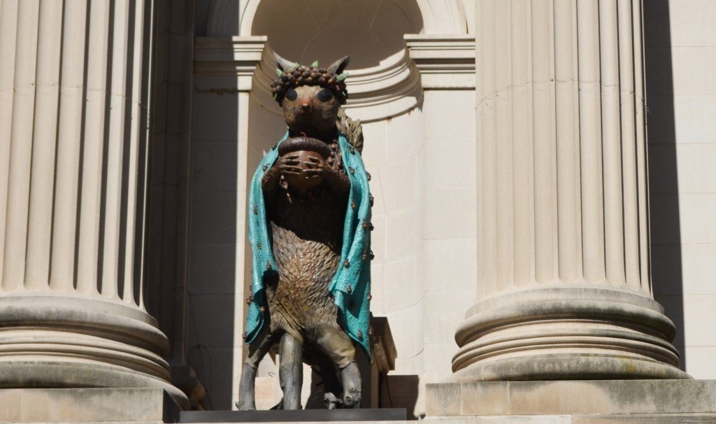 Jeffrey Gibson’s Guardian Animals Grace The Met’s Facade