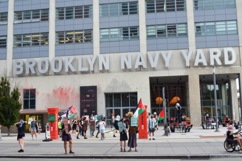 Activists Arrested at Brooklyn Navy Yard in Protest Against Israeli Military TiesĀ