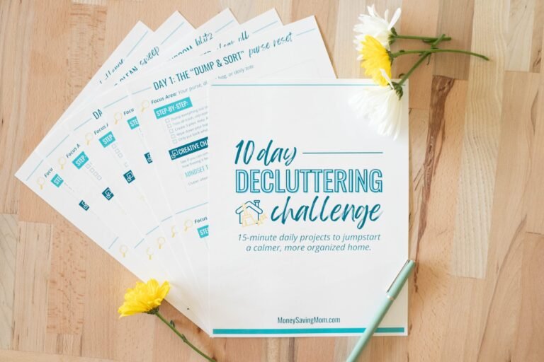 10-Day Decluttering Challenge – Purse Reset (Day 1)