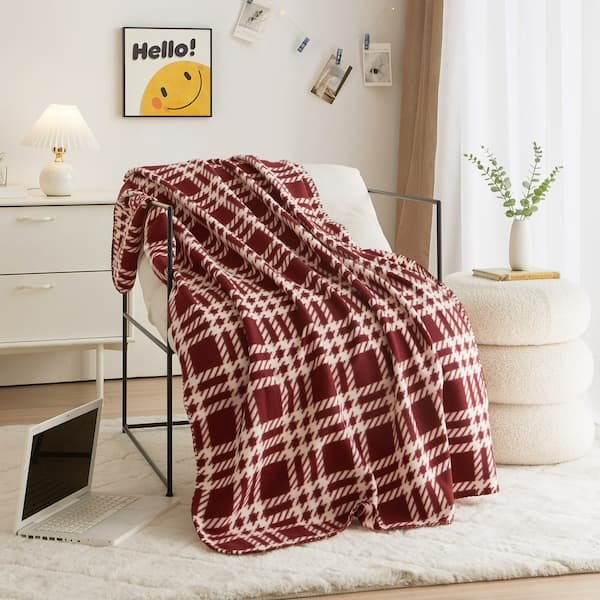 Mainstays Fleece Throw Blankets only $4.22!