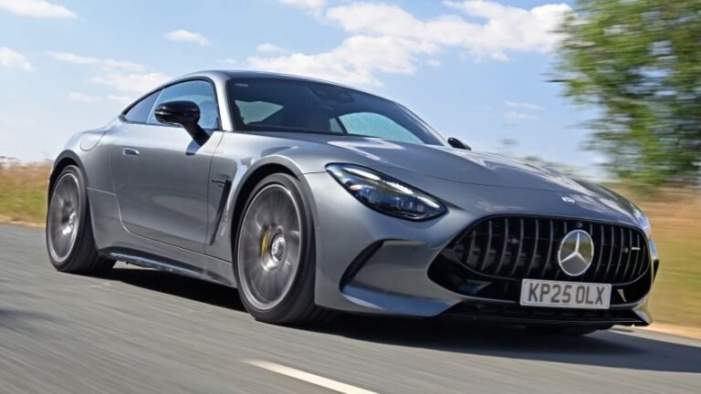 New Mercedes-AMG GT 55 review: aims at the Porsche 911, but misses