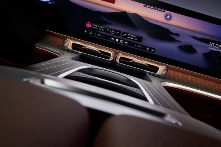BMW iX3 Rival Mercedes GLC EV Gets A Massive Screen