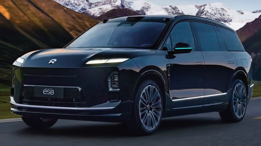 New NIO ES8 SUV - pictures