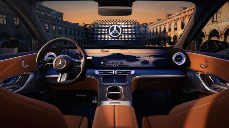 New electric Mercedes GLC to be dominated by one-metre wide screen