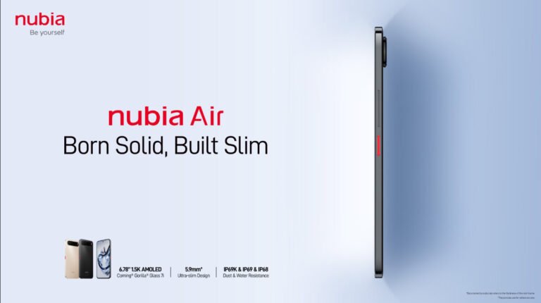 Meet the New Nubia Air: A Phone That Looks Like the iPhone 17 Air