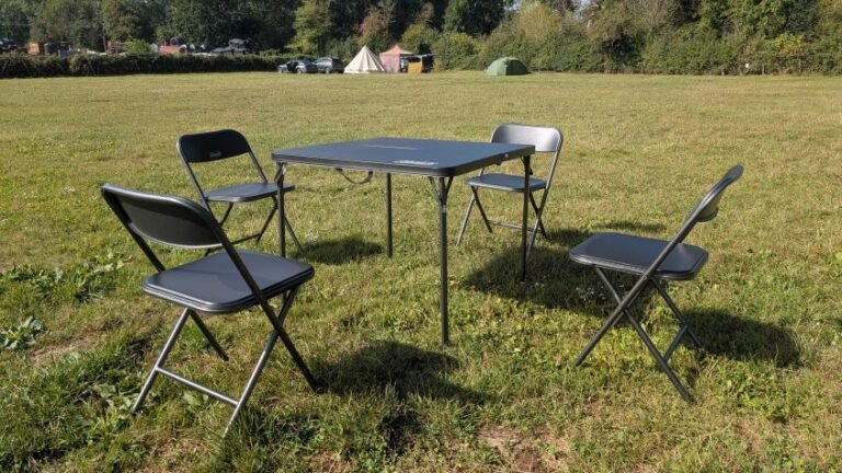 Coleman Pack-Away 4 Person Table & Chairs Set review