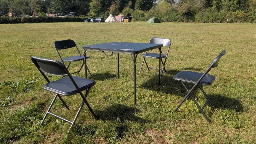 Coleman Pack-Away 4 Person Table & Chairs Set review