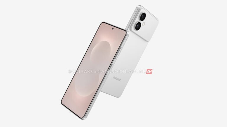 Galaxy S26 Edge leaked renders point to slim body, not-so-slim camera bump