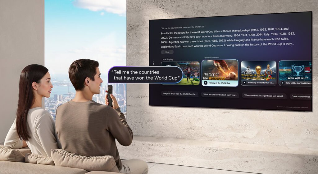 Samsung TVs to Get AI Agents by Google, Microsoft & Perplexity