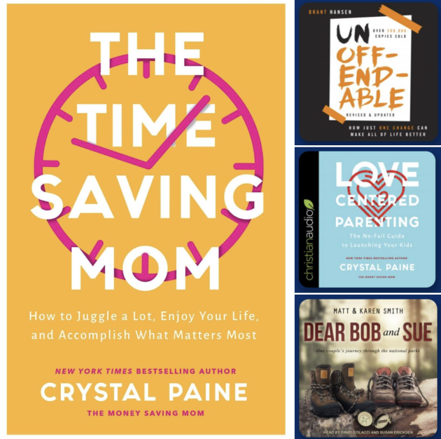 Get 3 FREE Audiobooks with Audiobooks.com Trial! (Time-Saving Mom is one of the options!)