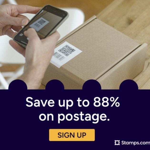Free 30-Day Trial to Stamps.com + Free $10 Postage Credit!
