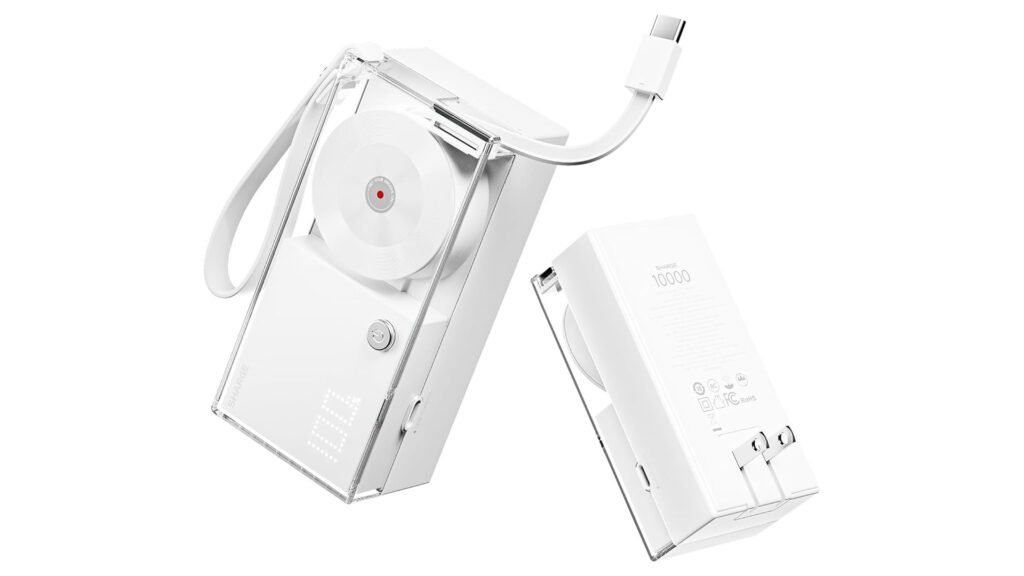 This 10,000mAh Sharge power bank is also a travel charger for $45