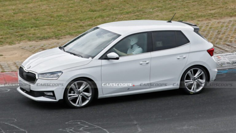 Skoda’s Secret Fabia Prototypes Might Be Hiding More Than Just A Facelift