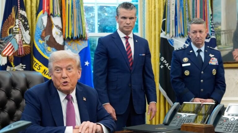 Trump blames ‘wokey’ Defense Department for US losing wars in agency rebrand