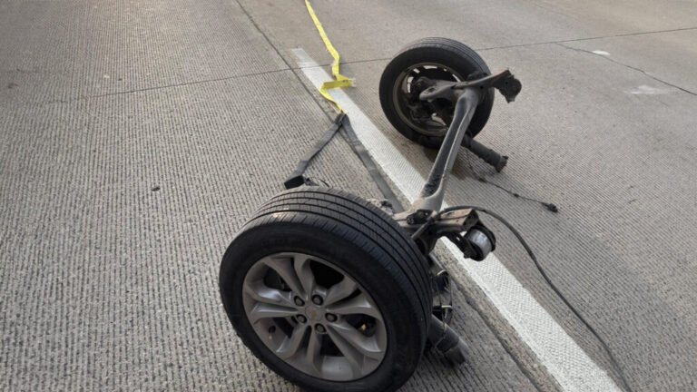 Police Got His Stolen Car Back But Ripped The Axle Off In The Process