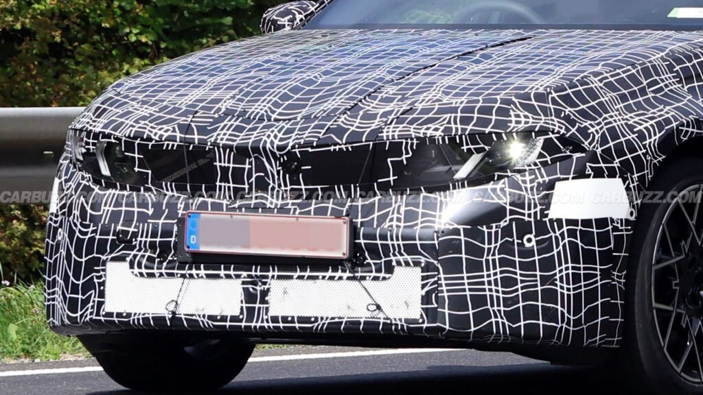 Next-Gen BMW 3 Series Spied With Production Lights For The First Time