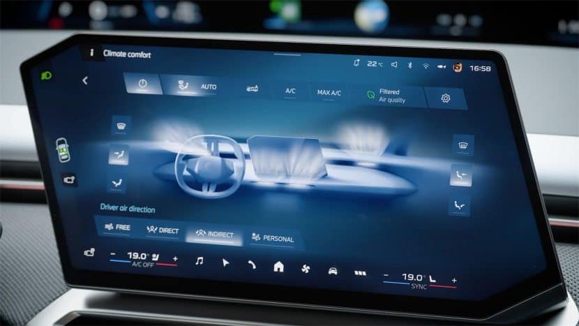 BMW iX3 Drops More Buttons: New iDrive X Climate Controls Go Fully Digital