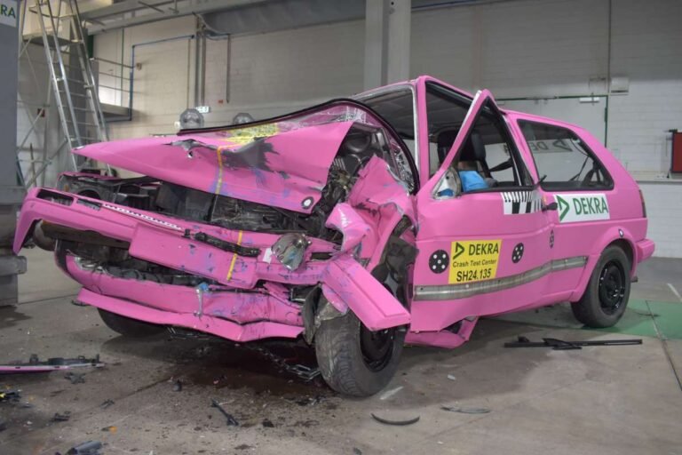 This Is What Happens When You Crash A Classic Car