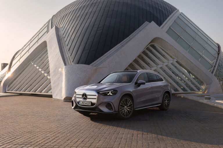 Mercedes GLC EQ Brings 483 HP, 39-Inch Superscreen, and World's First Vegan Interior