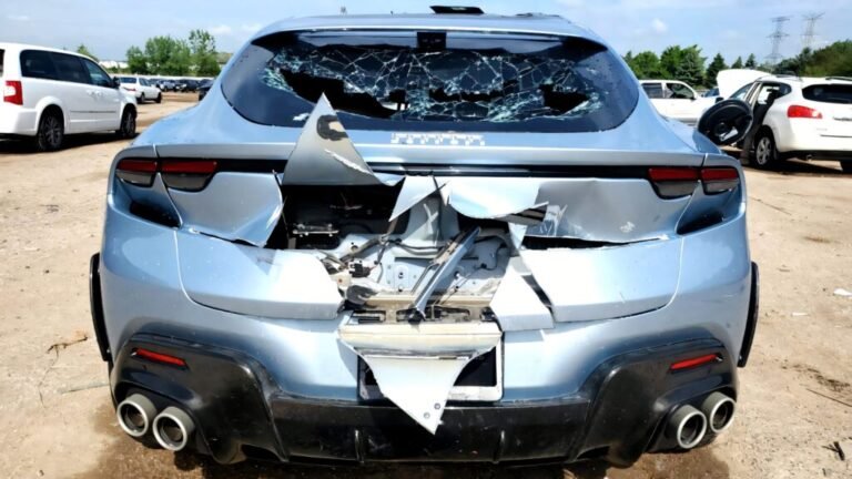 What The Hell Happened To This Ferrari Purosangue?