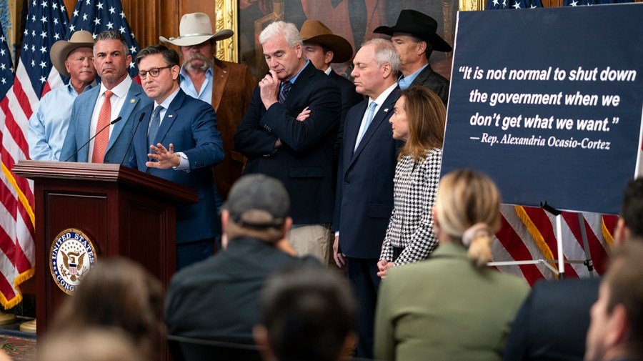 House Republicans pass stopgap spending bill, set up shutdown fight with Senate