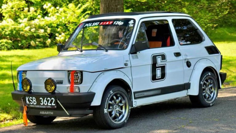 You Need An Adorable Rally Fiat 124p In Your Life