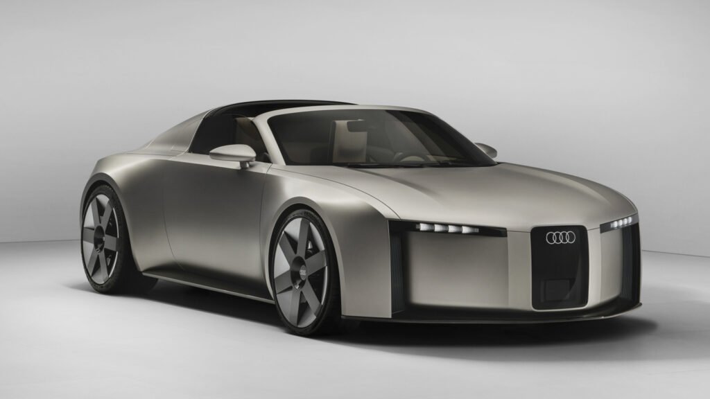 Audi Concept C Is A 'Radically Simple' Targa Roof Electric Sports Car Going Into Production In 2027