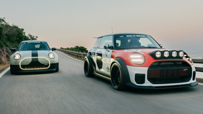 Mini Unveils Two Achingly Cool Custom JCWs In Partnership With Deus Ex Machina