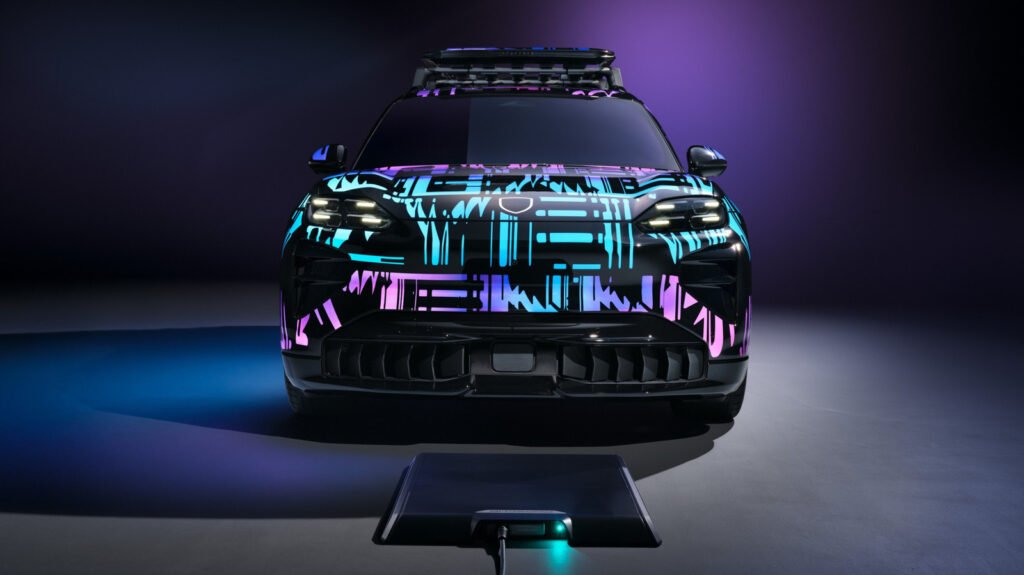 New Porsche Cayenne EV Can Be Charged Wirelessly At Home