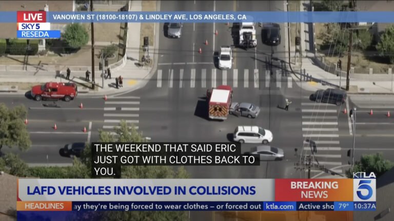 LA Car Crash Leads To Ambulance Crash, Only For The Crash Investigator To Also Crash