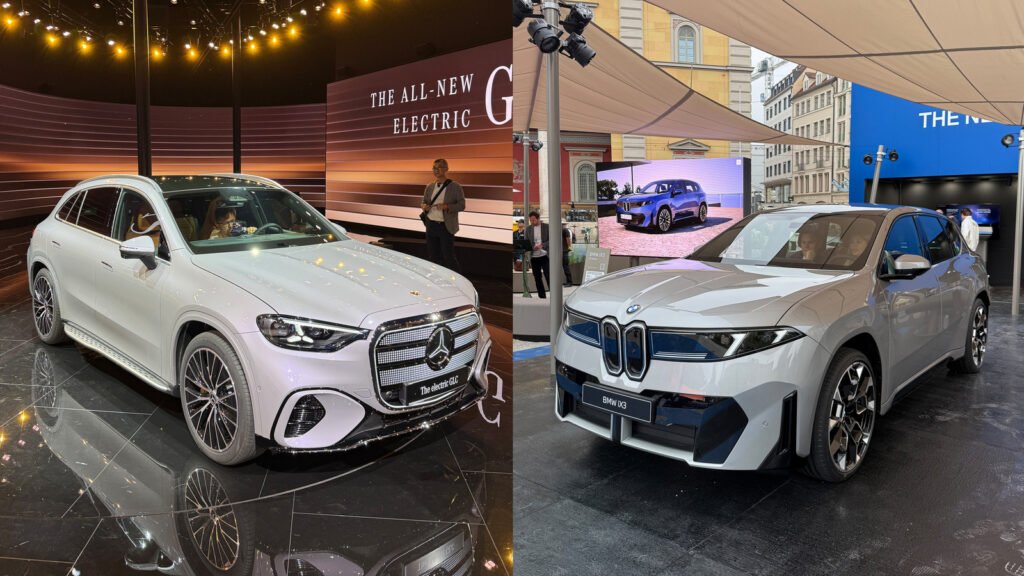 BMW iX3 Vs. Mercedes-Benz GLC EV: How These New Electric SUVs Compare On Paper