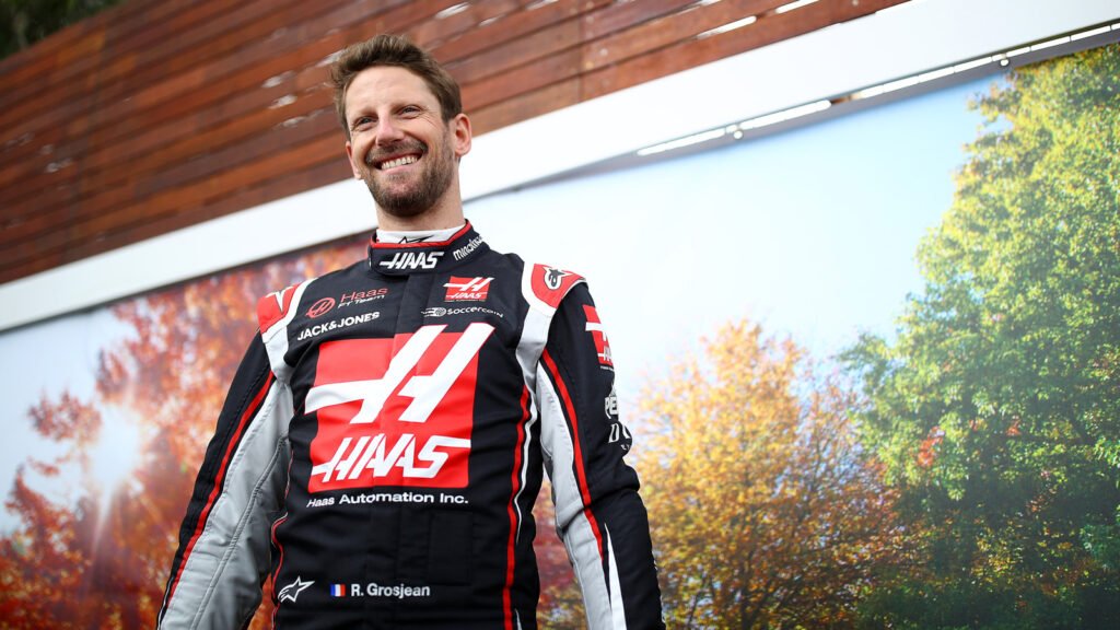 Romain Grosjean Drives F1 Car For First Time Since Fiery 2020 Crash