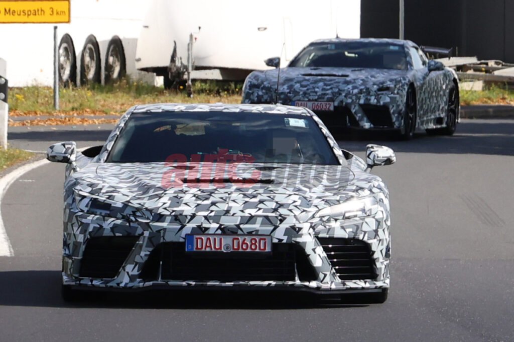 Lexus’ Next Supercar Spotted: Three Versions of the LFA Successor on Track