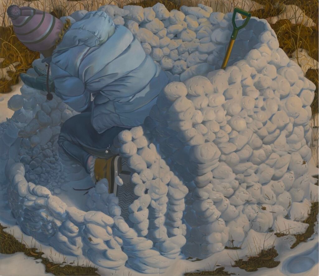 Maud Madsen’s Oil Paintings Explore Childhood Memories, Daydreams, and Nesting