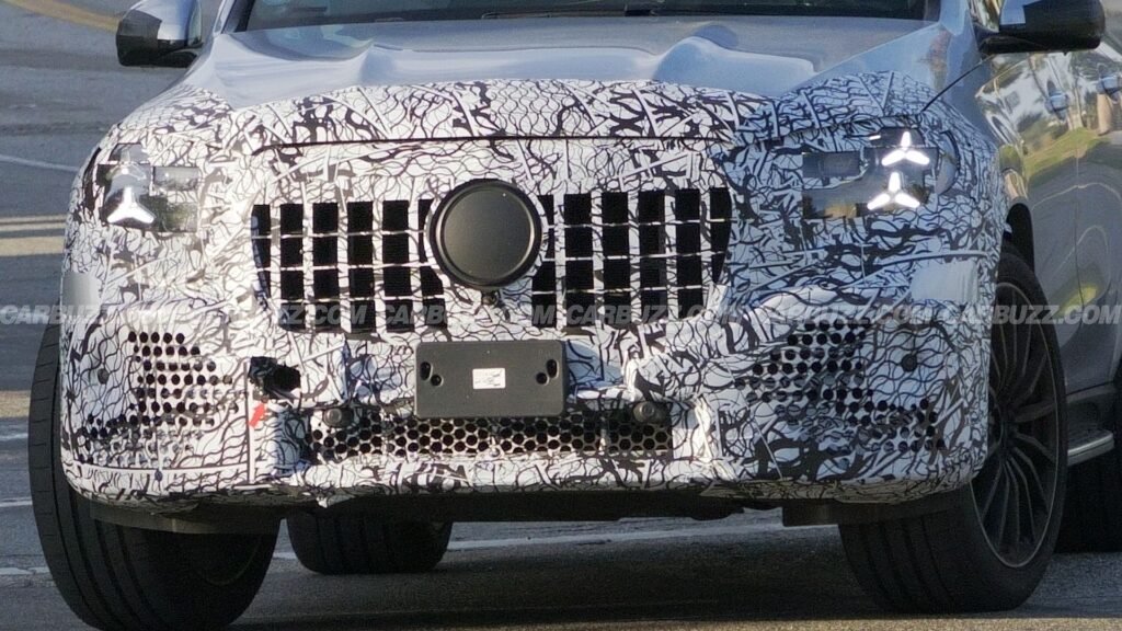 2027 Mercedes-AMG GLS 63 Prototype Spied With Its New Interior Showing