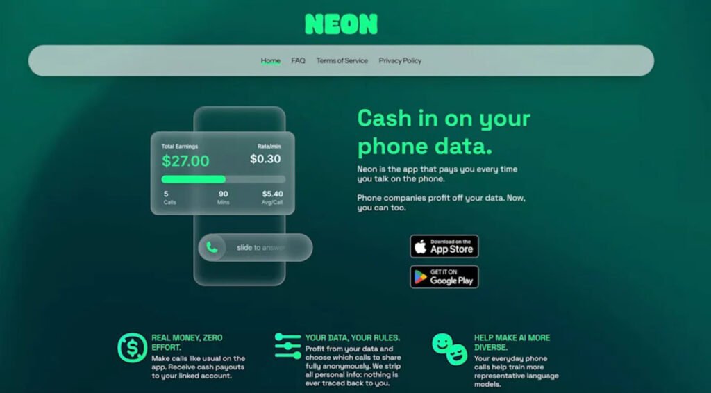 Viral 'Neon' iPhone App Shut Down After Exposing User Data & Call Recordings