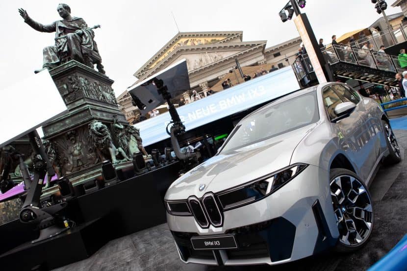 2026 BMW iX3 Debuts in Space Silver and Ocean Wave Blue at Munich Showcase