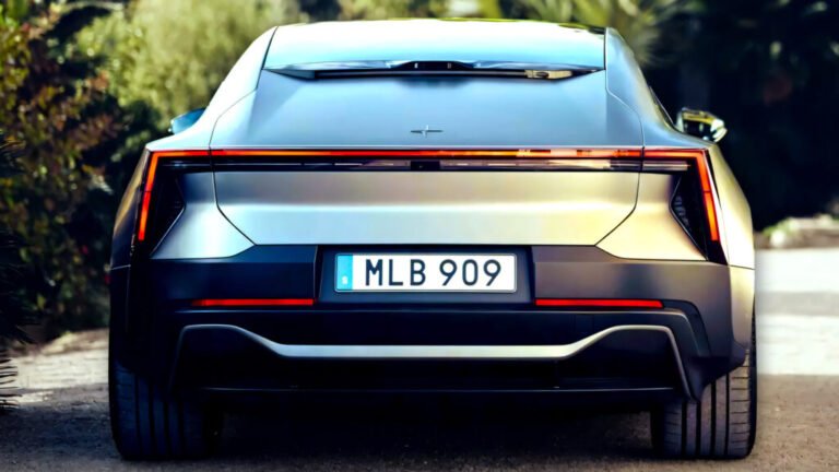 Polestar’s Stunning Four-Door Coupe Takes Aim At The Porsche Taycan