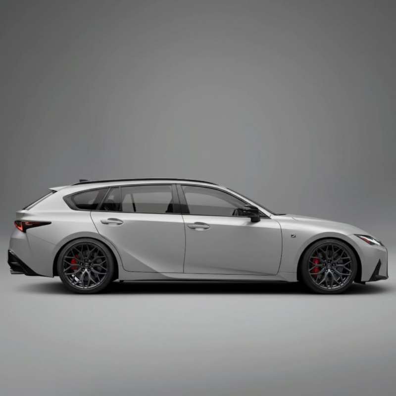 This Lexus IS Wagon Design Gets Everything Right