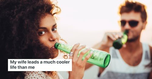A Dad Complained That His Wife's Life Is "Cooler" Than His & People Had Thoughts