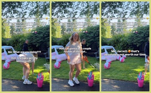 Mom Catches Dad *Drying* The Grass Before A Party, & The Internet Can’t Deal